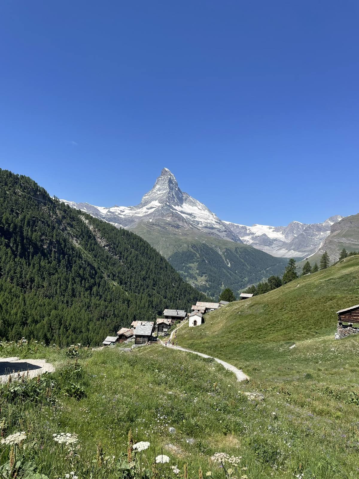 View of the Matterhorn near Zermatt, Switzerland